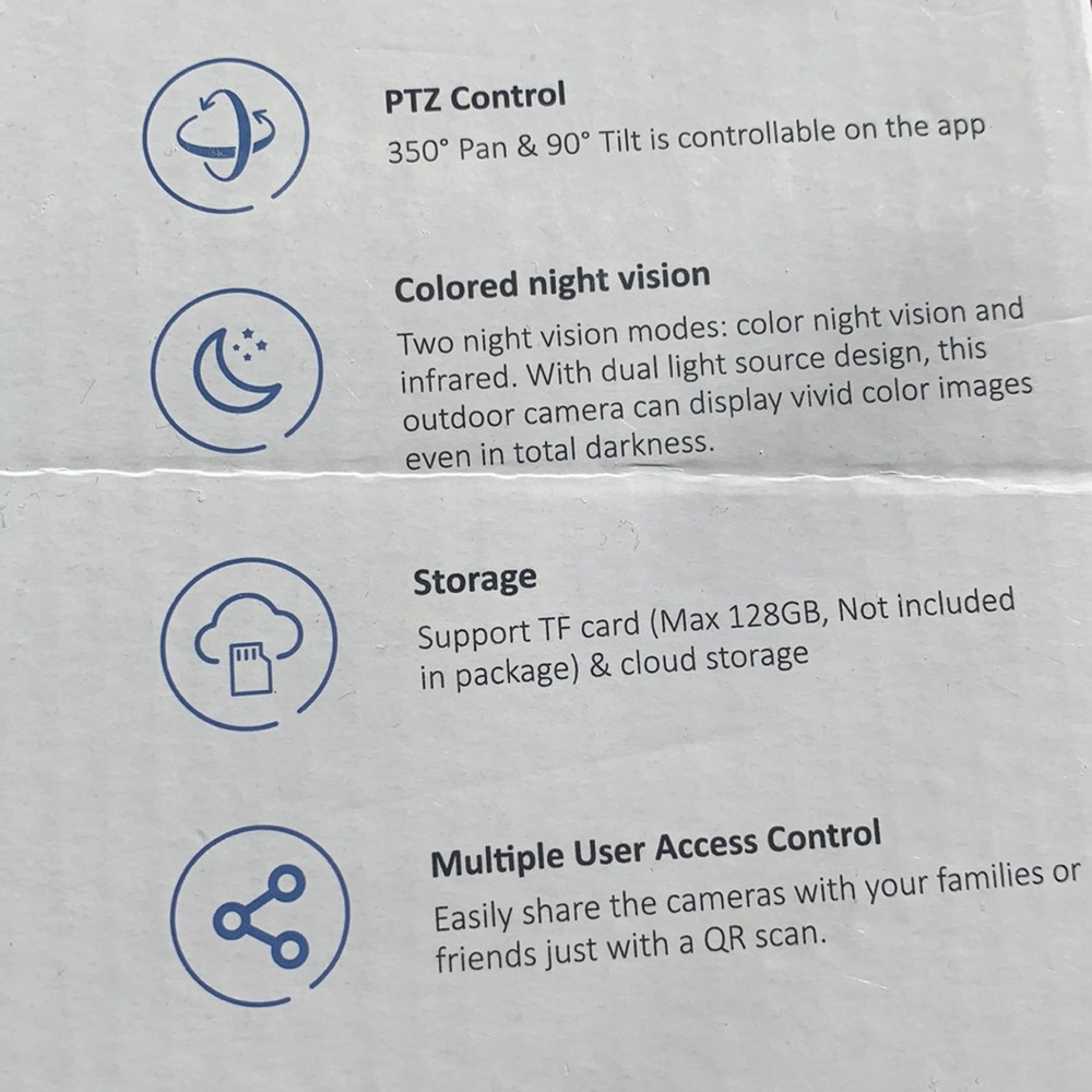 WiFi security camera - Picture 3 of 5